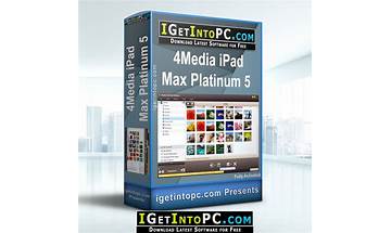 4Media iPad Max for Windows - Download it from Habererciyes for free